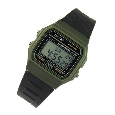 RELOJ CASIO HOMBRE DIGITAL F-91WM-3A - 2