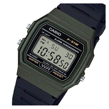 RELOJ CASIO HOMBRE DIGITAL F-91WM-3A - 4