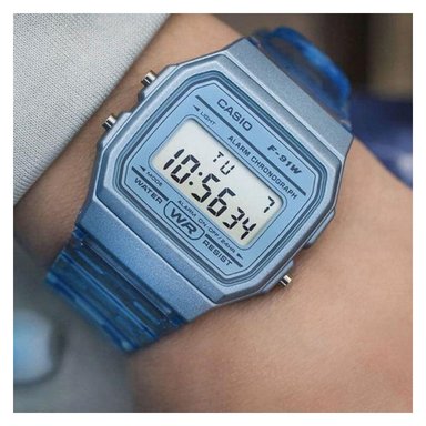 RELOJ CASIO UNISEX DIGITAL F91WS-2DF - 4