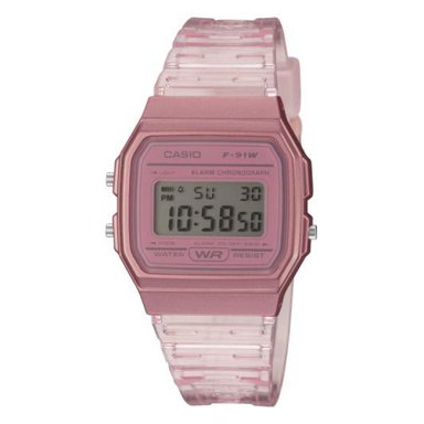 RELOJ CASIO MUJER DIGITAL F91WS-4DF - 1