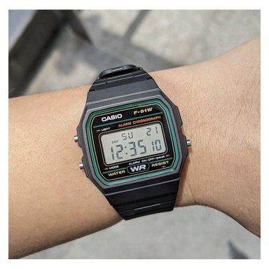 RELOJ CASIO HOMBRE DIGITAL F91W-3DG - 3