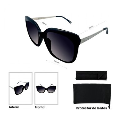 LENTES DE SOL FOSSIL X82633 MUJER PROTECCIÓN UV - 5