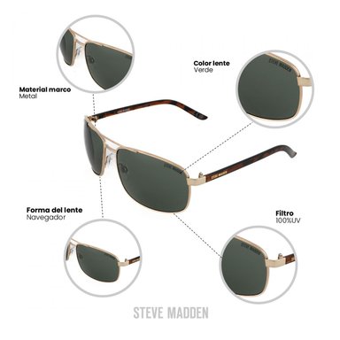 GAFAS PROTECCIÓN UV STEVE MADDEN X17114 - 4