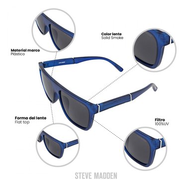 LENTES DE SOL PROTECCIÓN UV STEVE MADDEN X17131 - 4