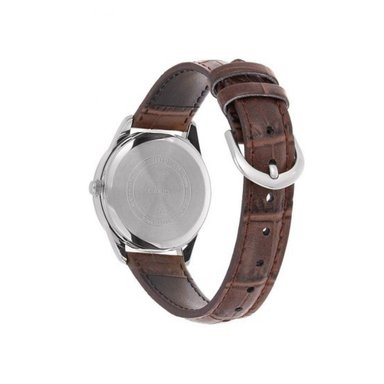 RELOJ CASIO LTP-V005L-7B3UDF PARA MUJER CUERO MARRÓN - 3