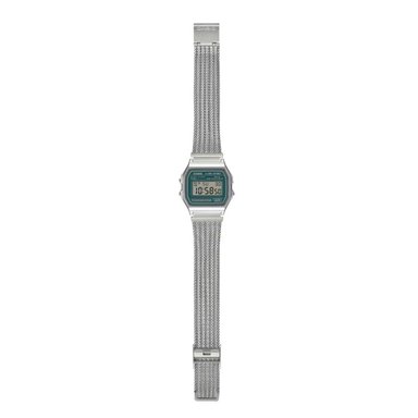 RELOJ CASIO A158WEM-3DF PARA UNISEX ACERO INOXIDABLE PLATEADO - 2