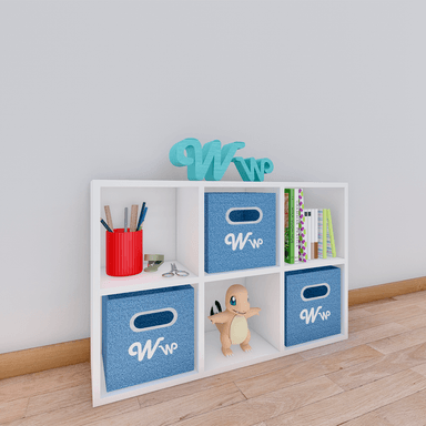 ORGANIZADOR WONDER WOOD MUEBLERÍA JUGUETERO MONTESSORI 6 COMPARTIMIENTOS MELAMINA NIÑOS Y NIÑAS BLANCO - 2