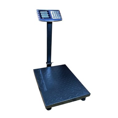 BALANZA INDUSTRIAL 300 KG CON PLATAFORMA TCS-300KG TECLADO DE ACERO - 2
