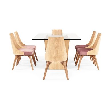 COMEDOR + 6 SILLAS LUCCIANO - 2