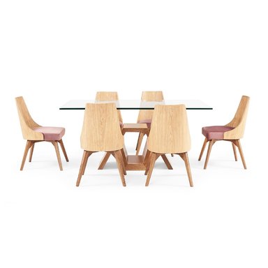 COMEDOR + 6 SILLAS LUCCIANO - 3