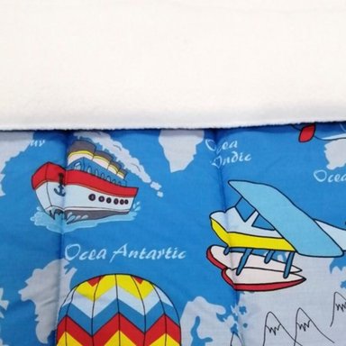 EDREDÓN FREE HOME AVENTURAS 1.5 PLAZAS SHERPA MULTICOLOR - 2