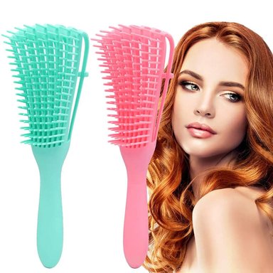 PACK X 3 PEINE DESENRREDANTE PARA CABELLO RIZO - 1