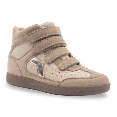 ZAPATILLA MUJER STHEF CASUAL BEIGE 8279 - 1