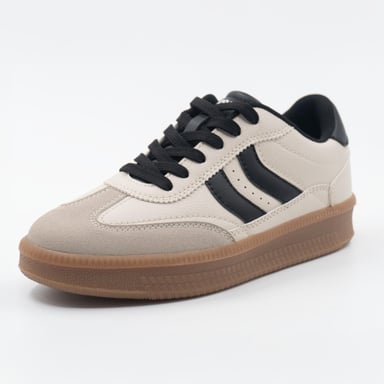 ZAPATILLA MUJER STHEF CASUAL BEIGE 8277 - 1