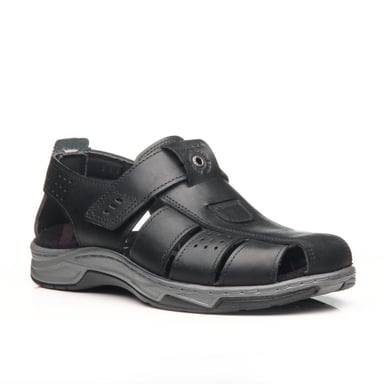 SANDALIA HOMBRE PEGADA CASUAL PRETO 132255-04 - 1