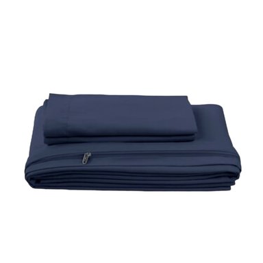 FUNDA PLUMÓN ISATEX CLÁSICO 1.5 PLAZAS ALGODÓN PIMA LISOS 200 HILOS - 3