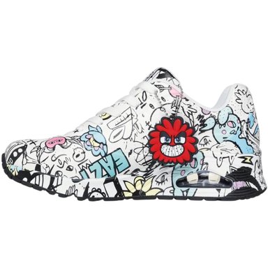 ZAPATILLA SKECHERS PROCESS SKETCH 177972WMLT BLANCO NIÑA - 2