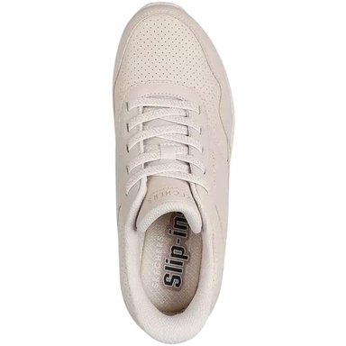 ZAPATILLA SKECHERS STREET UNO 177118OFWT BEIGE PARA MUJER - 4