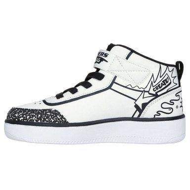 ZAPATILLA SKECHERS COLOR BLITZ 403500LWBK BLANCO NIÑO - 2