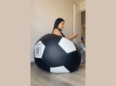 PUFF PUFFLIMA PELOTA GRANDE /BLANCO ALIANZA ULTRACUERO NEGRO - 3