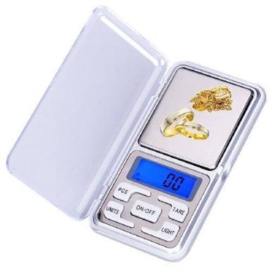 BALANZA 01G A 500G DIGITAL ORO JOYERIA JOYA PORTÁTIL GRAMERA - 2