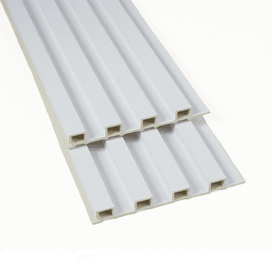 DECORACION PARED DECORPLAS WPC BLANCO WALL PANEL INTERIORES - 5