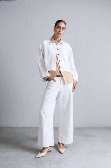 CASACA DENIM MANGA DOBLADA - 3