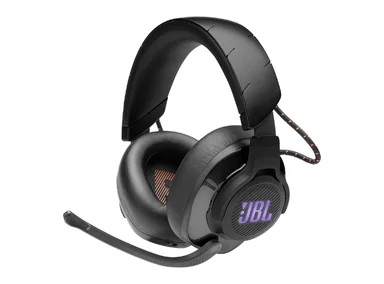 AUDÍFONOS GAMER JBL OVER-EAR QUANTUM600 2.4GHZ SURROUND OVER-EAR CON MICRÓFONO ABATIBLE COLOR NEGRO - 1