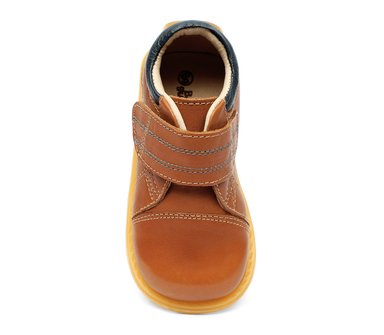 ZAPATOS NIÑO BUBBLEGUMMERS CUERO BEIGE - 5