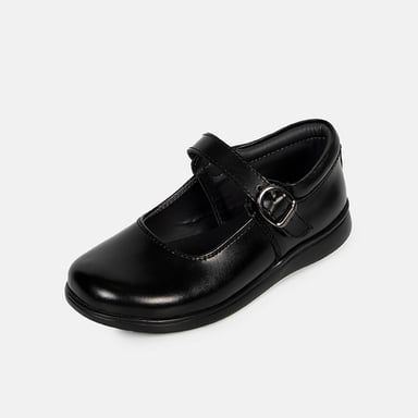 ZAPATOS ESCOLARES NIÑA BATA NEGRO - 2