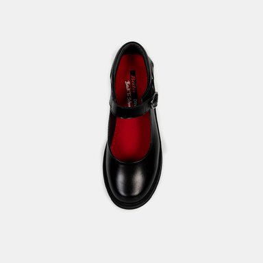 ZAPATOS ESCOLARES PARA NIÑA BATA NEGRO - 4
