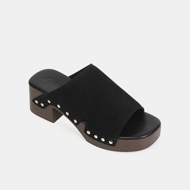 SANDALIAS CASUALES MUJER BATA NEGRO - 2
