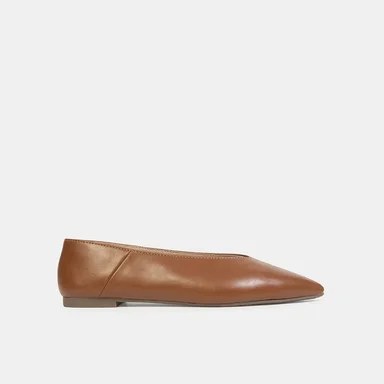 BALLERINAS CASUALES MUJER BATA MARRÓN - 1