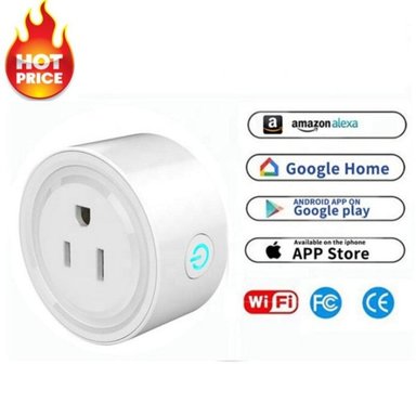 ENCHUFE TECH CARE INTELIGENTE WIFI COMPATIBLE ALEXA GOOGLE - 1