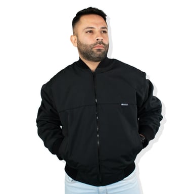 CASACA LEGANT HOMBRE CUELLO TEJIDO - NEGRO XXL - 3