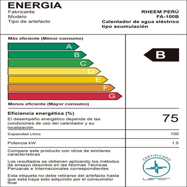 TERMA ELÉCTRICA 100 L ZAFIRO BRYANT XPAND MAYOR DURACIÓN - 6