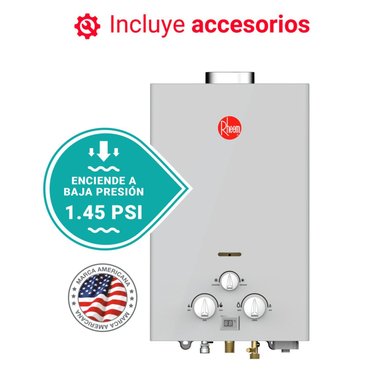 TERMA A GAS 10 L RHEEM GAS NATURAL (CALIDDA) - 2