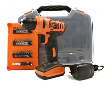 TALADRO ATORNILLADOR 3/8' 12V + 31 ACCESORIOS BLACK Y DECKER LD12SC-B2C - 2