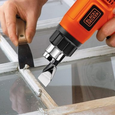 PISTOLA DE CALOR 1500W 2TEMP HG1500 BLACK Y DECKER - 2