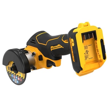 CORTADOR MÚLTIPLE 3' 20V BRUSHLESS 20MM BARETOOL DEWALT DCS438B - 4