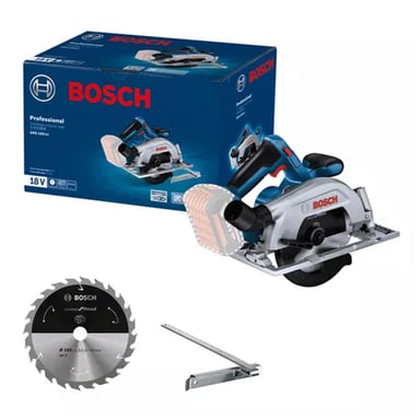SIERRA CIRCULAR 6 1/2 BRUSHLESS BARETOOL BOSCH GKS 185-LI - 2