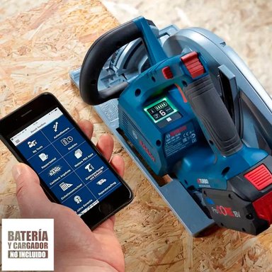 SIERRA CIRCULAR 7 1/4' 18V 5000 RPM BRUSHLESS BARETOOL BOSCH GKS 18V-68 GC - 3