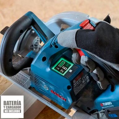 SIERRA CIRCULAR 7 1/4' 18V 5000 RPM BRUSHLESS BARETOOL BOSCH GKS 18V-68 GC - 7