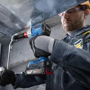 ATORNILLADOR DE IMPACTO 1/2' - 1/4' 18V BRUSHLESS BARETOOL BOSCH GDX 18V-285 0601.9N2.1E5-000 - 2