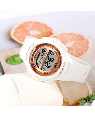 RELOJ CASIO MUJER ANÁLOGO ACUATICO LWS-1200H-7A2 - 8