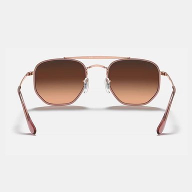 LENTES SOL PROTECCIÓN UV 400 RAY BAN UNISEX RB3648M 9069A5 52 THE MARSHAL II - 5