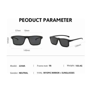 LENTES DE SOL DESCANSO UNISEX 5CAMBIOS 2258A SUNTIME - 1028291 - 6