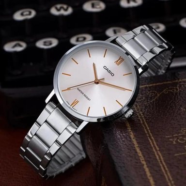 RELOJ ANALOGICO MUJER LTP-VT01D-4BUDF CASIO PLATEADO CLASICO 1030157 - 4