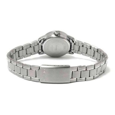 RELOJ ANALOGICO MUJER LTP-V002D-1AUDF CASIO PLATEADO CLASICO - 4