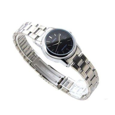 RELOJ ANALOGICO MUJER LTP-V002D-1AUDF CASIO PLATEADO CLASICO - 8